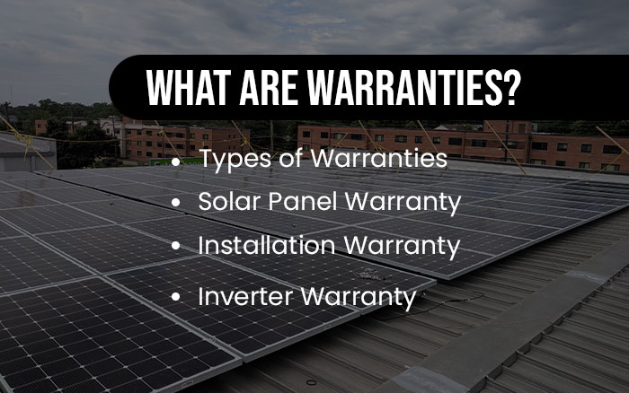 What are warranties?